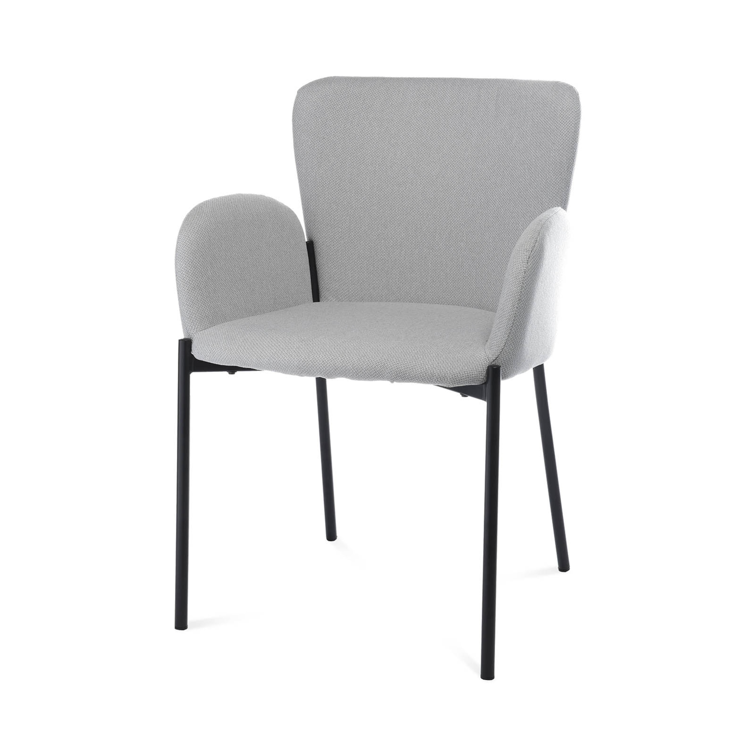 Stuhl DEPOT Milli, 54x56x80cm, hellgrau günstig online kaufen