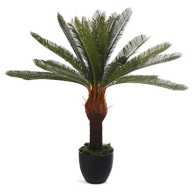 Kunstpflanze Palme im Topf