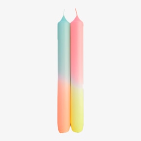 Rainbow Studio Stick Candle Set Flashy