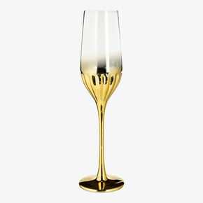 Champagne glas groef