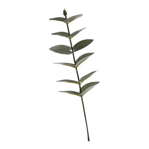 Kunst-Blumenpick Eukalyptus, grün
