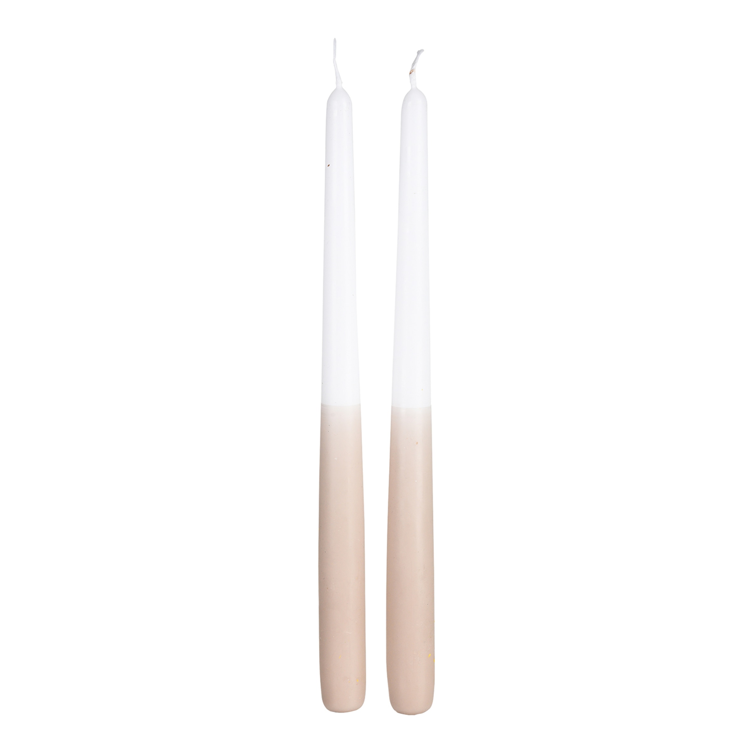 Spitzkerze TWO TONE D2,2xH30cm 2S, beige günstig online kaufen