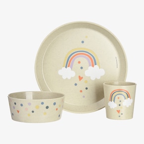 Set de vaisselle pour enfants Rainbow