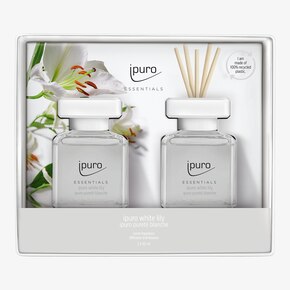 ESSENTIALS Set de parfum d'ambiance White Lily