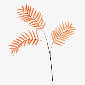 XL-Kunstblatt Palm Leaf