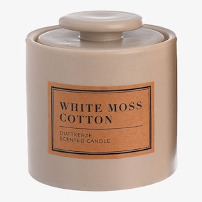 White Moss Cotton geurkaars