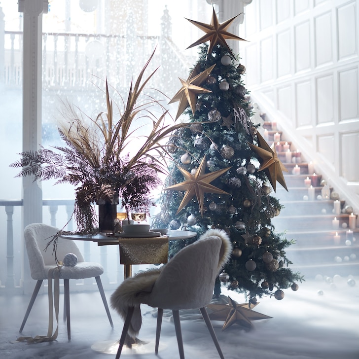 Deko-Set Weihnachts-Kerzenhalter Silver DEPOT Glam | kaufen online