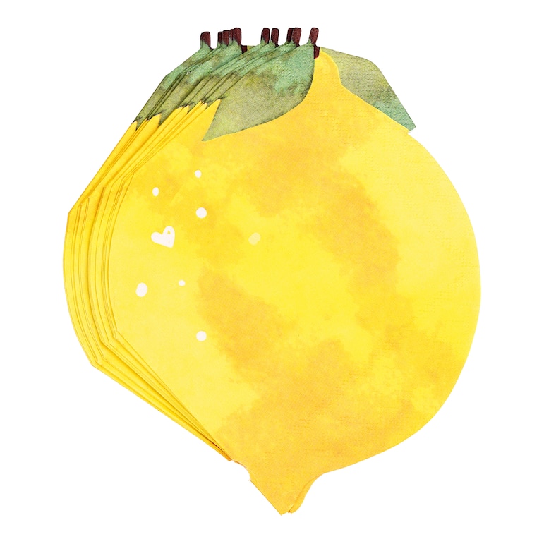 Servietten Lemon