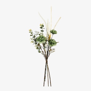 Bouquet de fleurs artificielles Pale