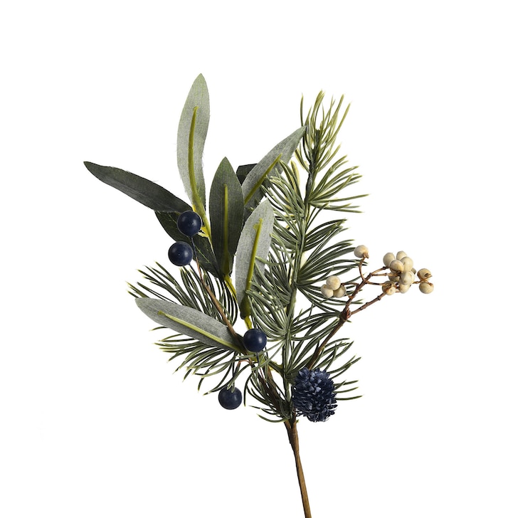 Kunst-Blumenpick Oliveberry