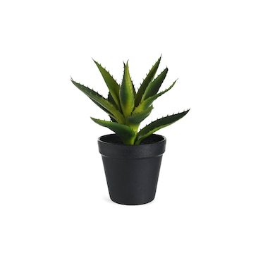 Kunstpflanze Aloe Vera im Topf