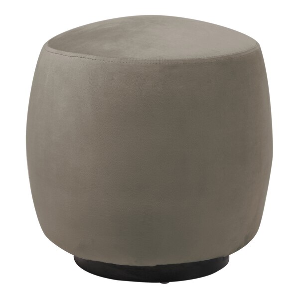 Samt-Pouf Marla, taupe