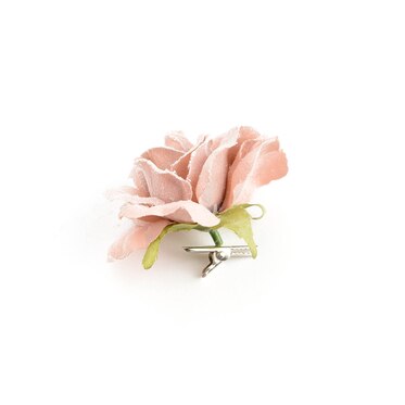 Fleur artificielle Rose sur clip