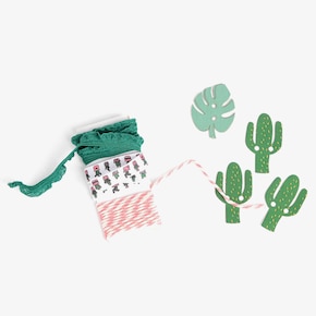 Geschenkverpackungs-Set Kaktus