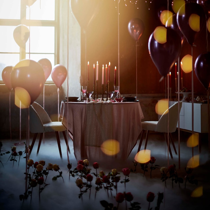 Achetez Set de décoration de fête Love Ballons & confettis en ligne