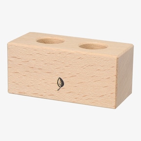 mykraut houten blok voor kruidenopslag