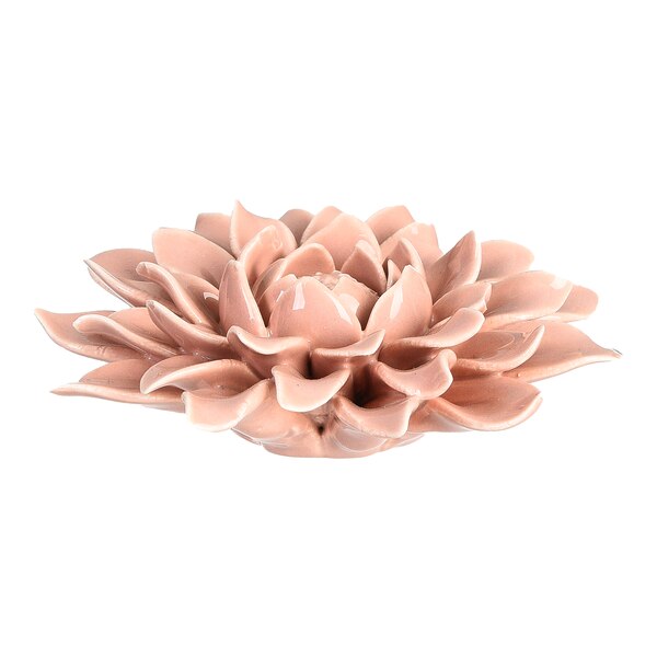 Deko-Objekt Romantic Flower, rosa