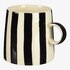 Tasse Stripe schwarz