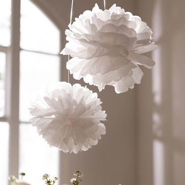 Seidenpapierblumen-Set