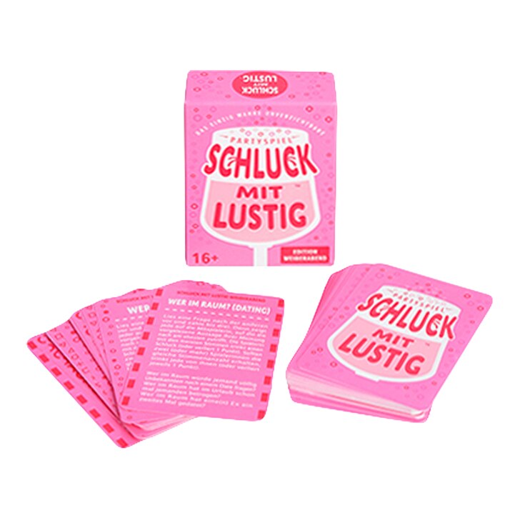 Gesellschaftsspiel Schluck Mit Lustig Rosa Depot