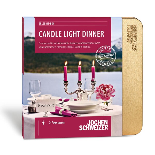 ErlebnisBox CandleLightDinner für 2 DEPOT