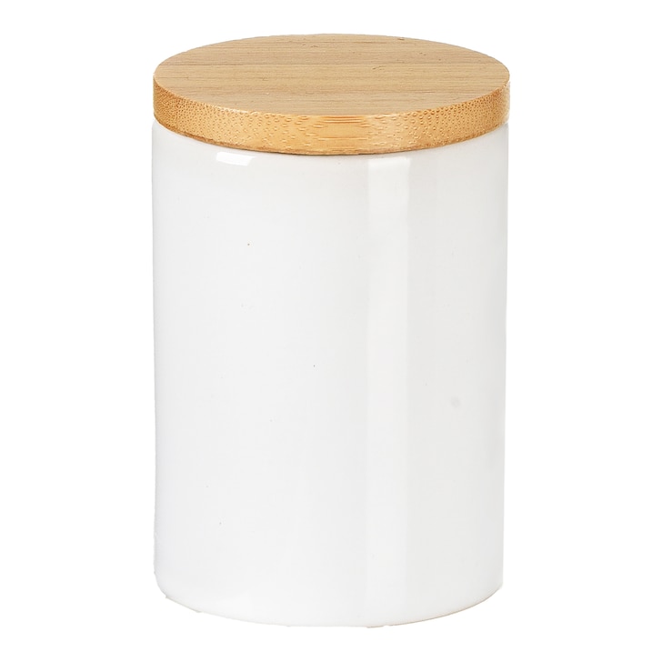Skladovací pohár s dreveným vekom Lina