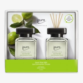 ESSENTIALS Set de parfum d'ambiance Lime Light