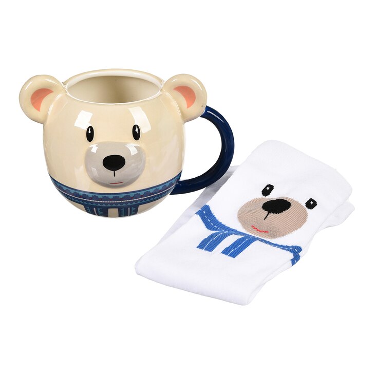 Geschenk-Set Tasse Eisbär