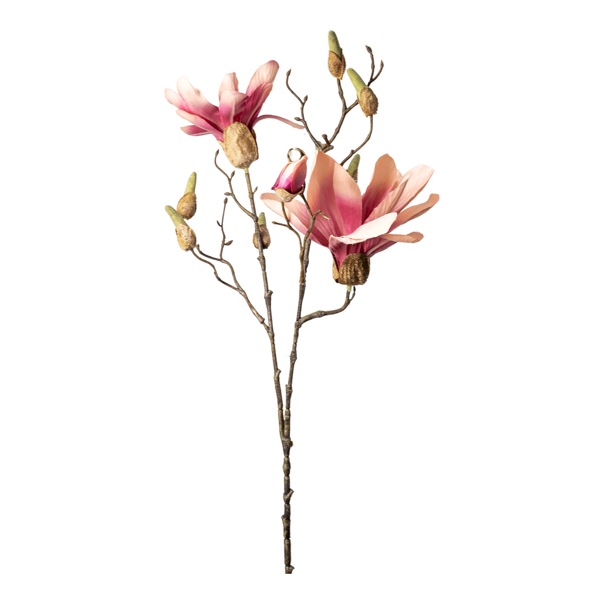 Kunstzweig Magnolie ca. 81cm; pink