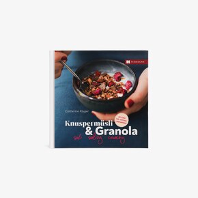 Livre de recettes muesli croustillant & granola : sucré - salé - croustillant
