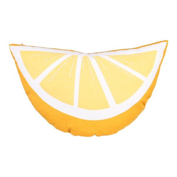 Kissen Lemon, gelb