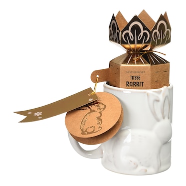 Geschenk-Set Tasse Rabbit