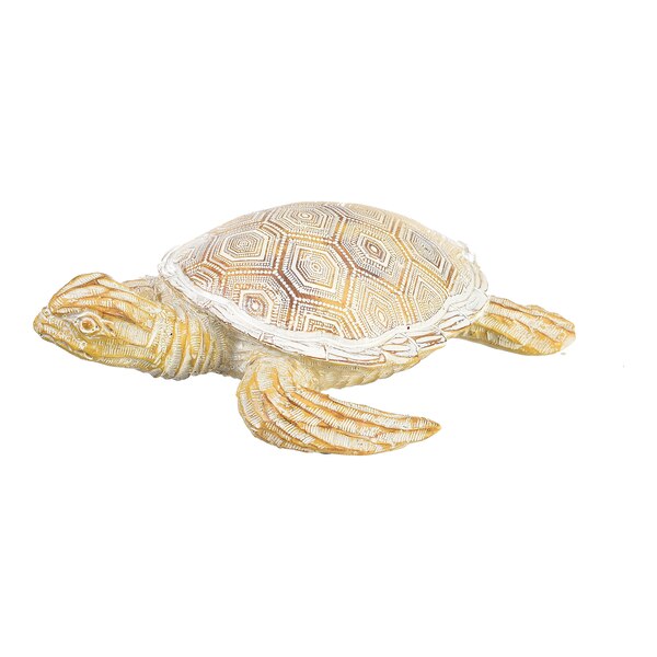 Deko-Figur Turtle, gold