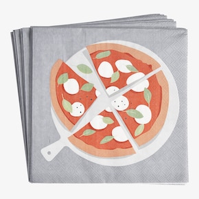 Serviettes de table Pizza