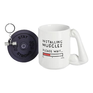 Geschenk-Set Tasse Gym