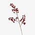 Fleur de tige artificielle églantier rouge
