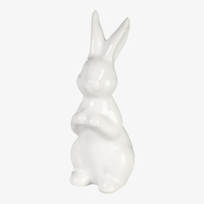 Dekoratívna figúrka zajačik s vajíčkom