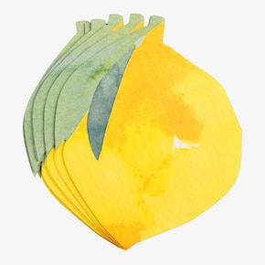 Serviettes de table Lemon