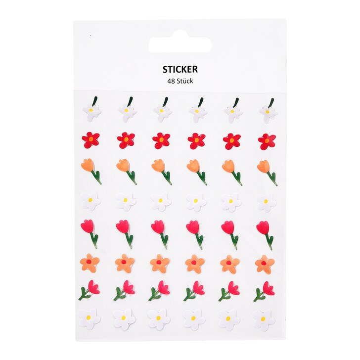 Sticker-Set Blume