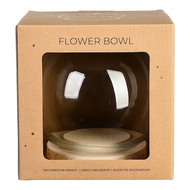 Deko-Objekt Flower Bowl für Trockenblumen