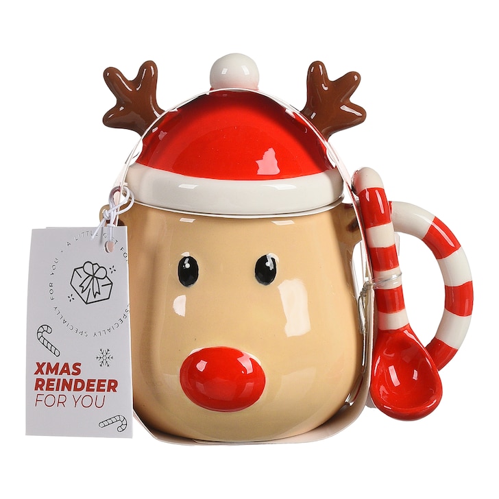 Geschenk-Set Tasse Rentier