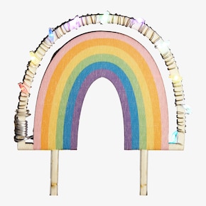 Kuchen-Topper Rainbow mit LED