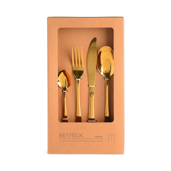 Besteck-Set Style, gold