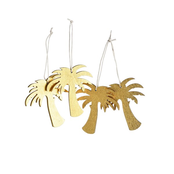 Deco Hanger Palm, goud