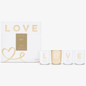 LIMITED EDITION Set de bougies parfumées Love