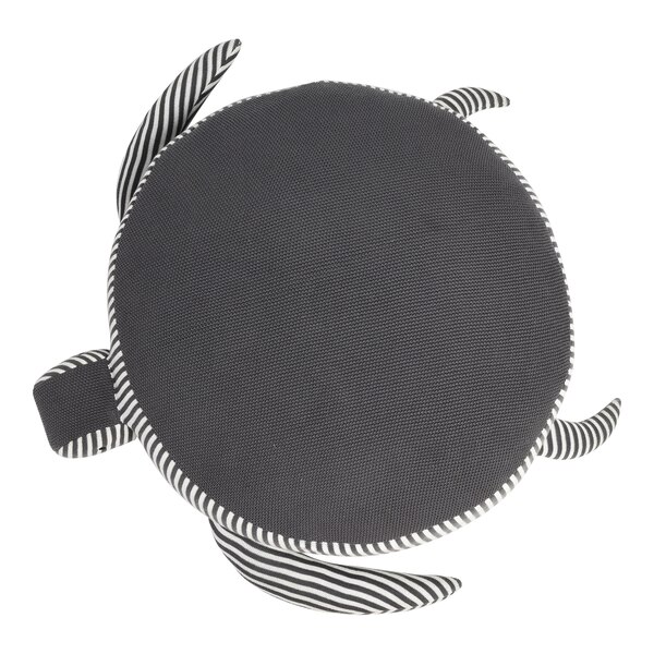 Coussin de sol Turtle, gris foncé