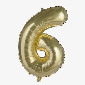Folieballon XL nummer 6