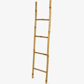 Decoratieve ladder van bamboe