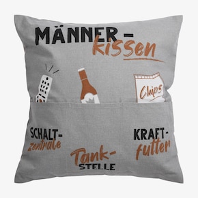 Coussin homme