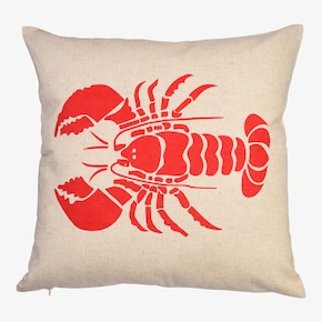 Housse de coussin d'extérieur Lobster
